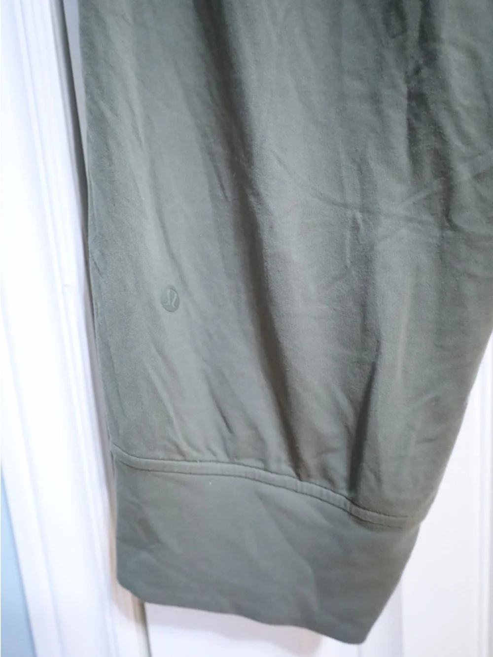 Lululemon Ready to Rulu High-Rise Cropped Jogger Grey Sage Womens Size 14 - Picture 7 of 8